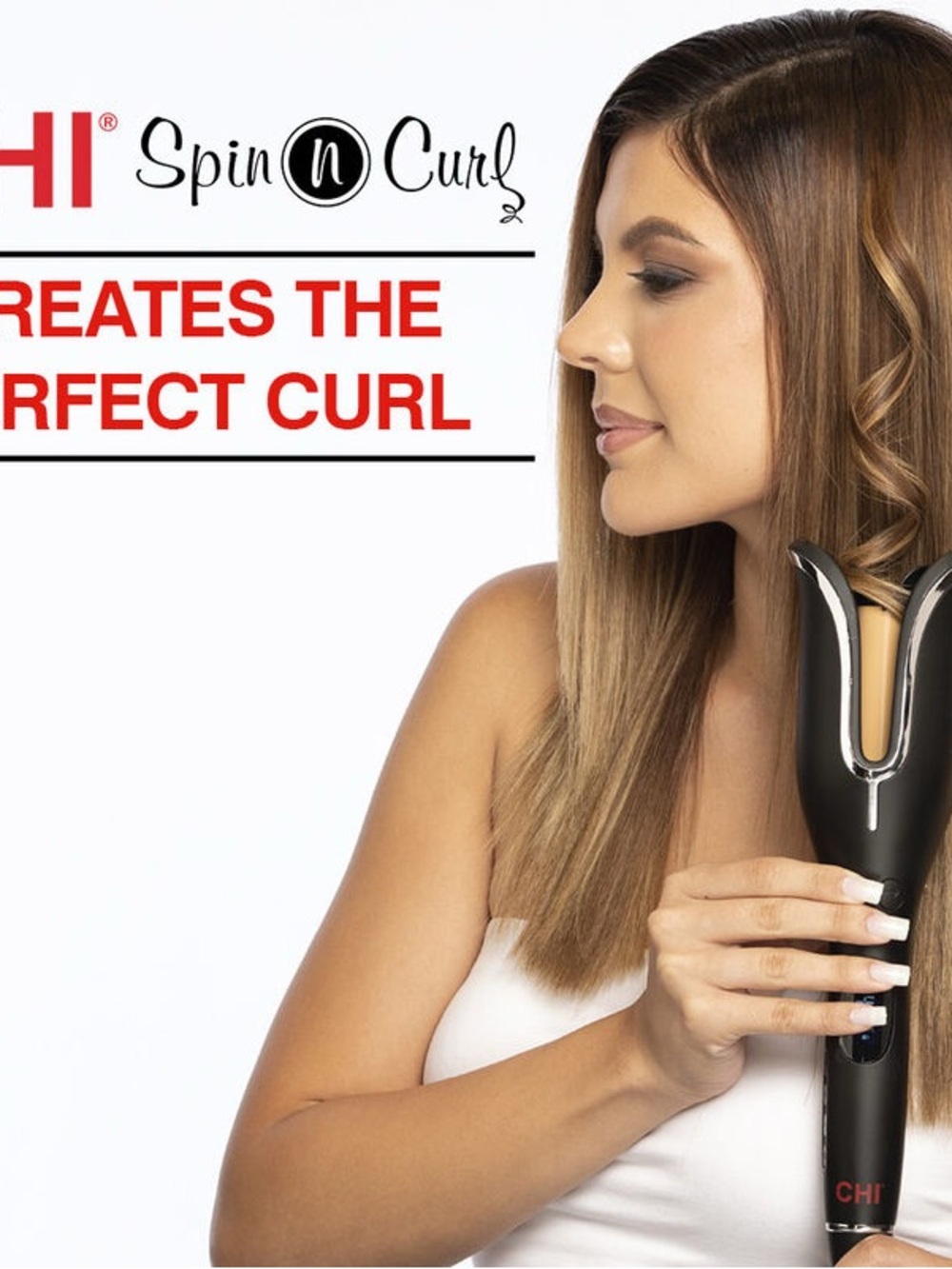 1 Inch Spin N Curl - Matte Black